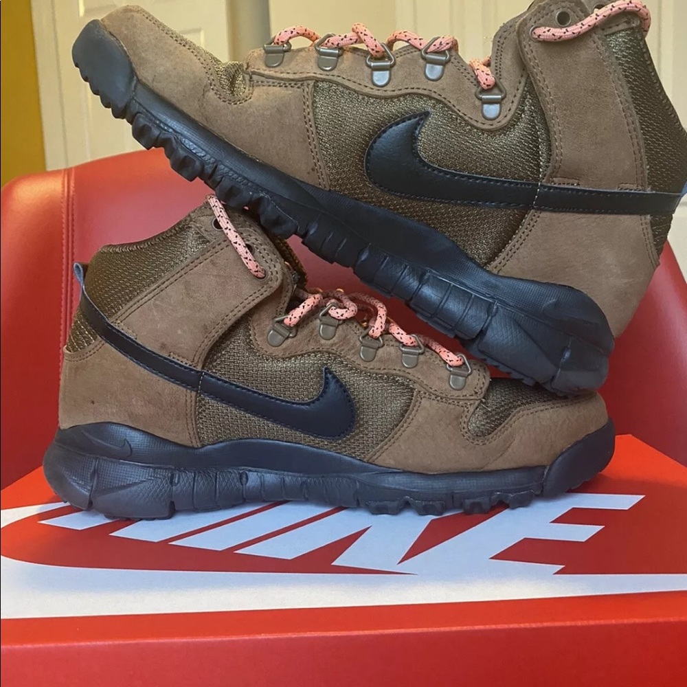 ISO!! Nike SB Dunk High Military Brown - Picture 4 of 6